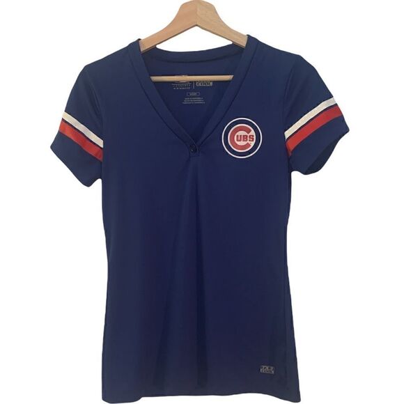 General Merchandise TX3 Cubs Women’s V Neck Shirt Sz S - Picture 1 of 8